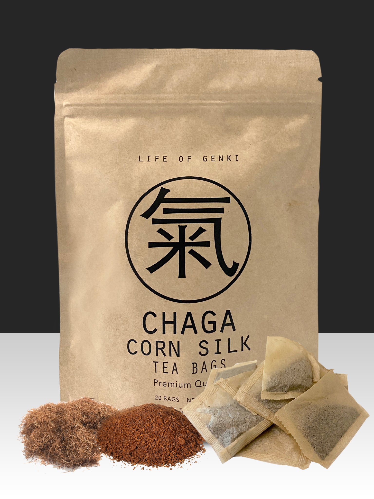 Corn Silk CHAGA Tea ( 20 bags )